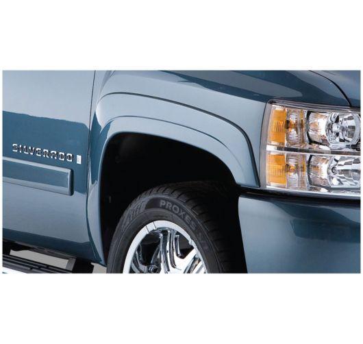 Bushwacker 4-piece set fender flares rear new black chevy silverado 40923-02