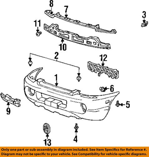 Hyundai oem 8652426900 front bumper-cover support