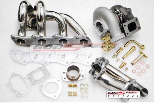 Godspeed s13 s14 ka24 ka24de twin cam td05 18g turbo kit 380hp+