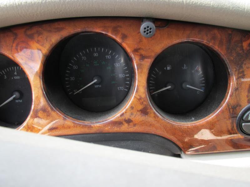 98 jaguar xj8 speedometer cluster thru vin 844758 mph excluding xjr 186505