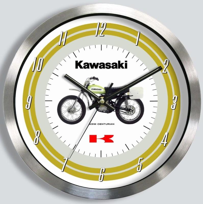 Kawasaki g31m motorcycle metal wall clock centurian 1970 1971 centurion