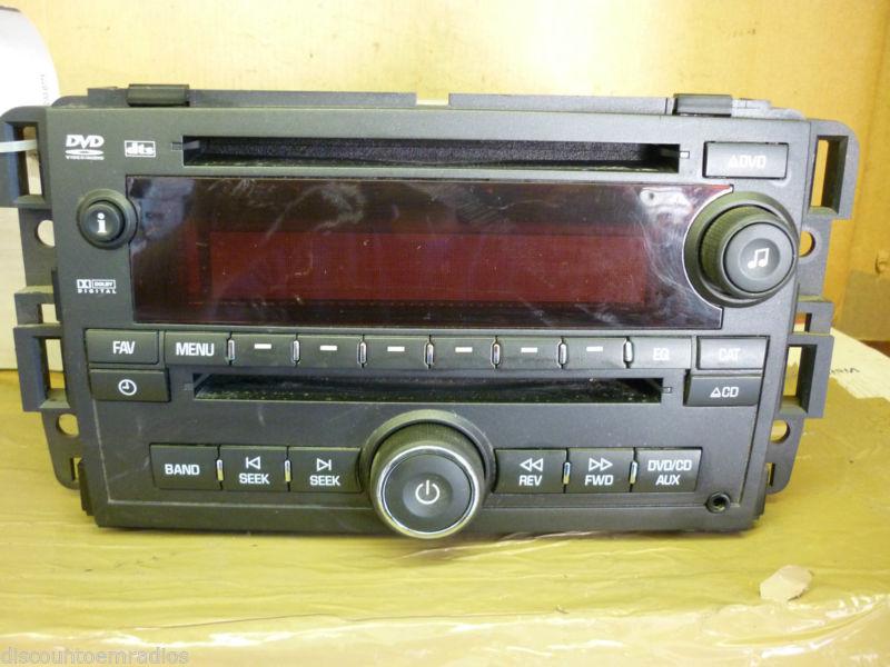 07 08 pontiac torrent radio dvd cd player aux port mp3 22736964 25799107