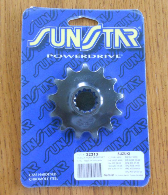 Sunstar countershaft sprocket suzuki  rm250 drz400 rmx250 dr350 lt250 (13 t)