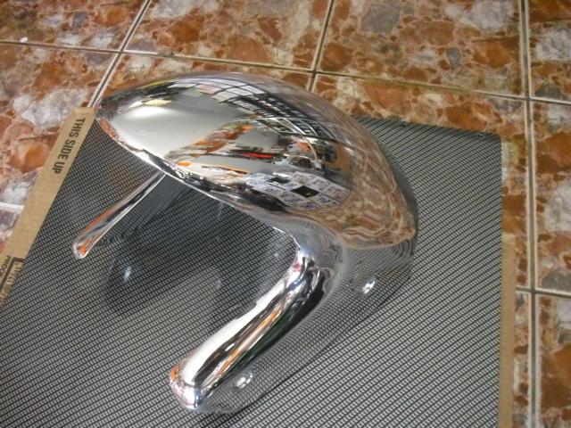 Scooter 150cc gy6 chrome front fender 