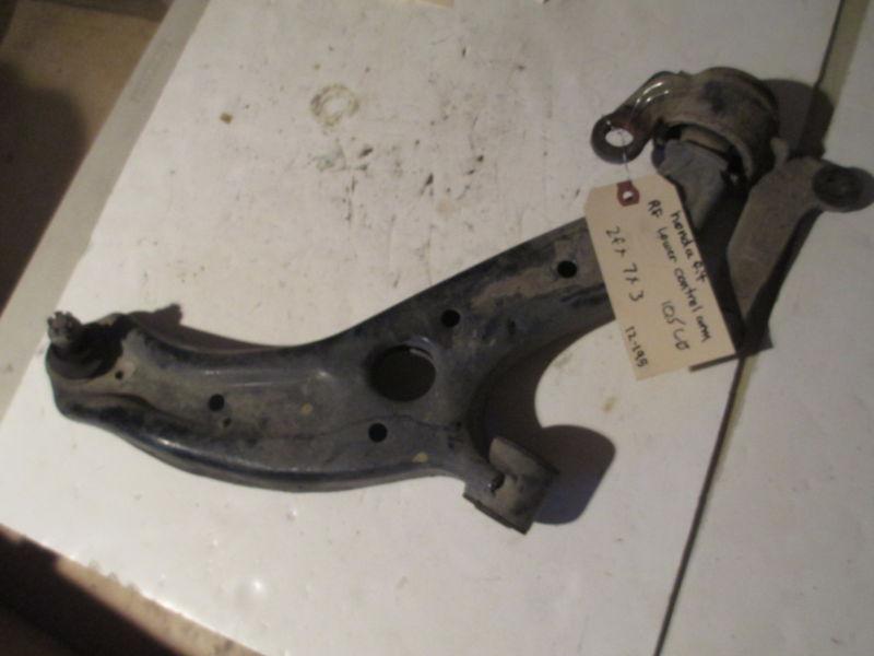 07 08 2007 2008 honda fit sport 1.5l front right passenger lower control arm oem