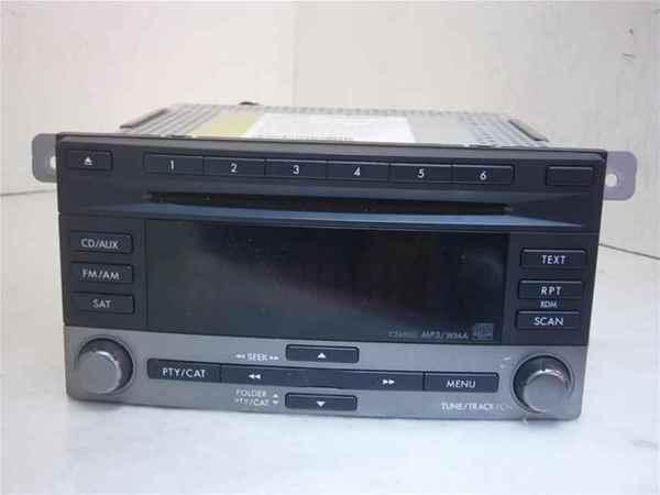 08-11 subaru impreza cd mp3 radio player oem lkq