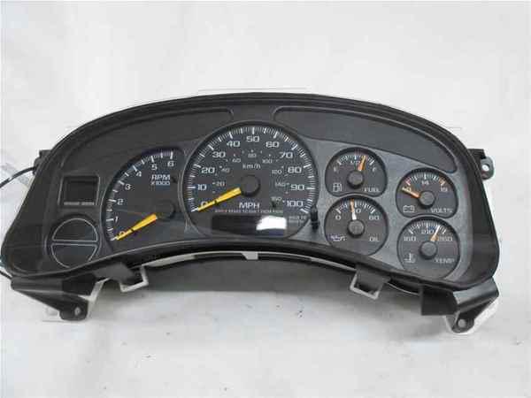 Tahoe sierra silverado yukon avalanche speedometer oem