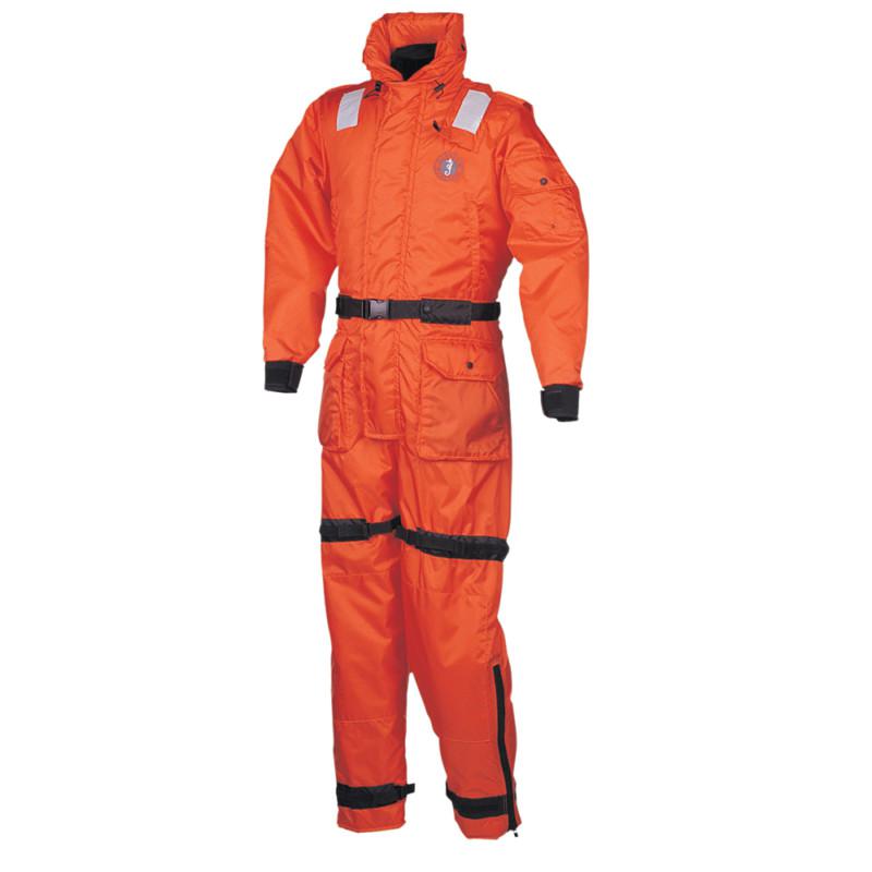 Mustang deluxe anti-exposure coverall & worksuit - sm ms2175-s-or