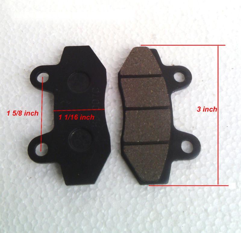 Front disc brake pads 49cc 50cc 125cc 150cc gy6 scooter moped