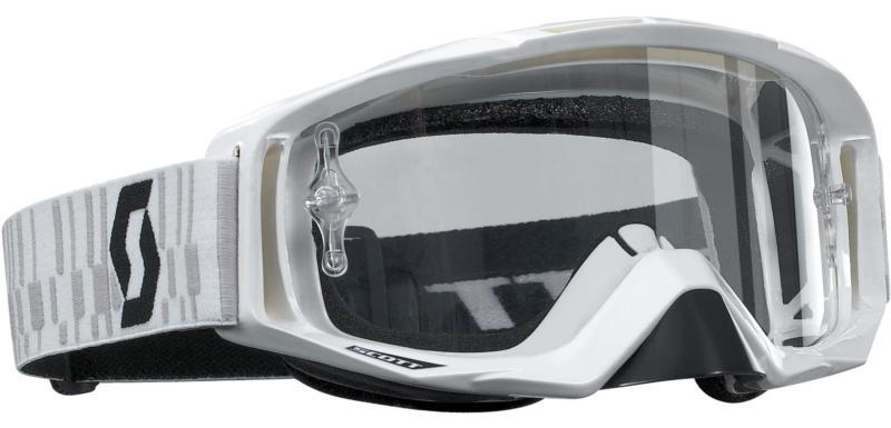 Scott usa tyrant goggles white/clear lens