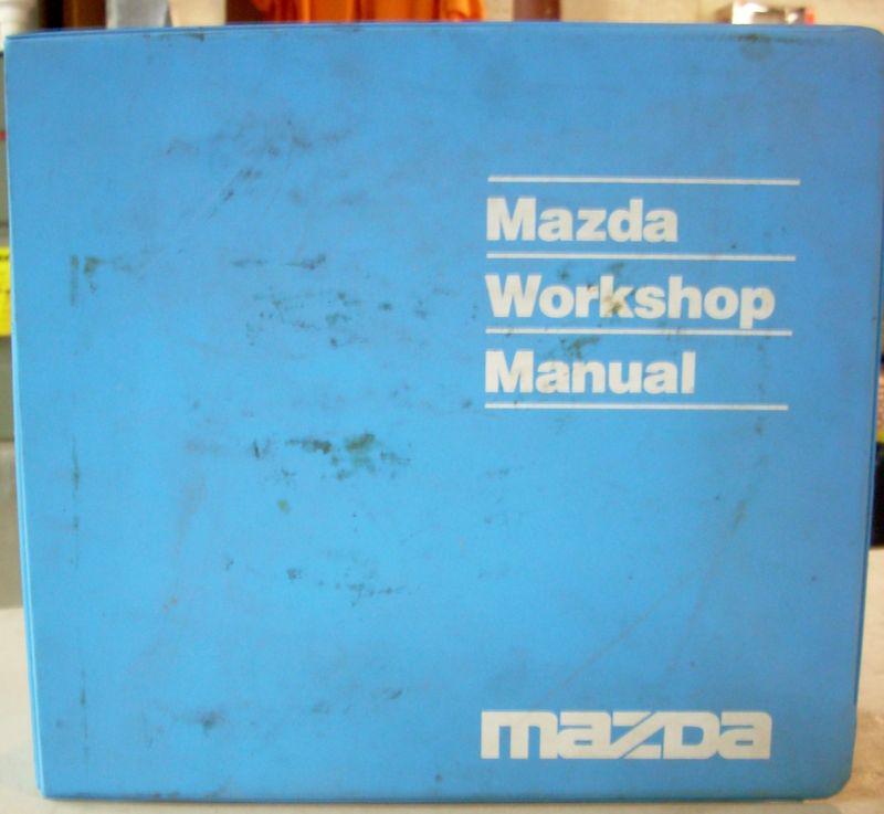 1998 98 mazda 626 service shop repair workshop manual book