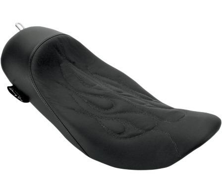 Danny gray 22-603f buttcrack solo flame  seat harley fxd 06-12