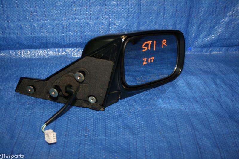 04 05 06 07 subaru impreza wrx sti oem passenger right door mirror gdb gd7