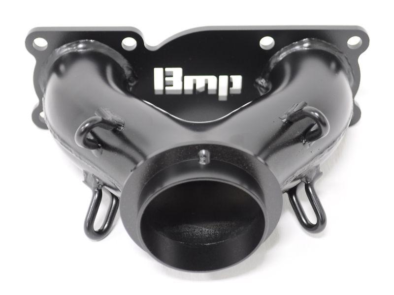 Bikeman arctic cat 2012-2014 zr f xf m 800 8000 y-pipe exhaust manifold - black