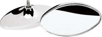 Billet bsp73520 billet specialties oval rearview mirror heads manual universal