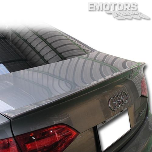 Audi a4 b8 saloon rear trunk spoiler wing abs 2012 unpainted Ω