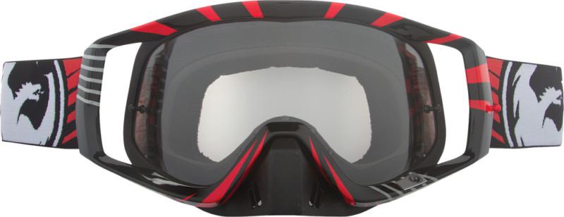 Dragon alliance vendetta anti-fog goggles vox red/clear lens