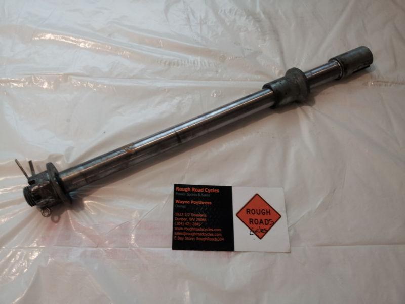 !981 - 1985 suzuki gs450 gs 450 gs650 gs 650 rear back axle