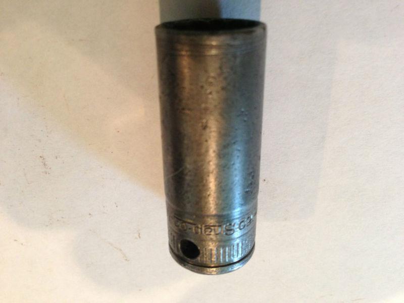 Snap-on tools vintage 3/8" drive 1/2" standard sae 12pt socket sf160