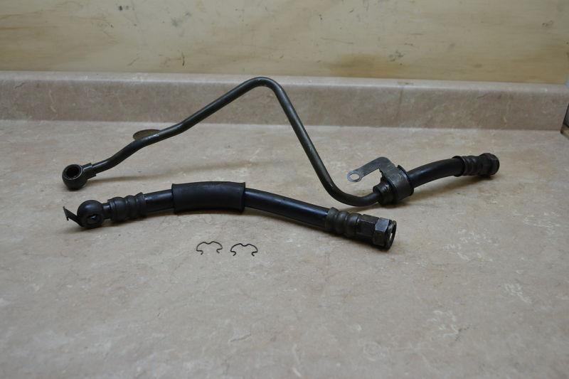 Mazda fd3s rx7 r1 13b-rew oil cooler hard line hose's fd rx-7 dual