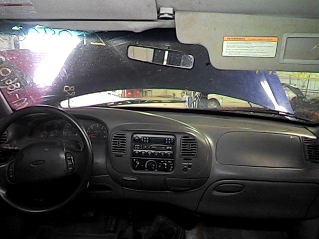 1997 ford f150 pickup sunvisor passenger rh gray w/mirror 2587594