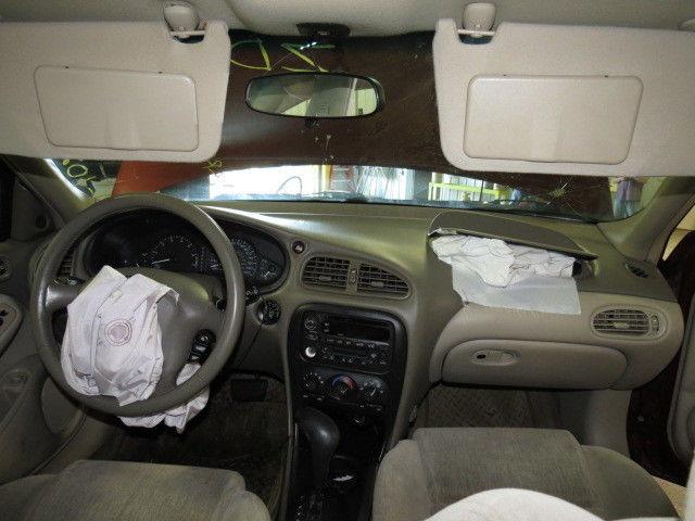 2001 oldsmobile alero sunvisor lh driver tan w/mirror 2543555