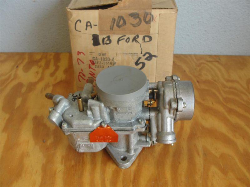 Nos 1972 1973 ford pinto carburetor motorcraft d3fz-9510-f