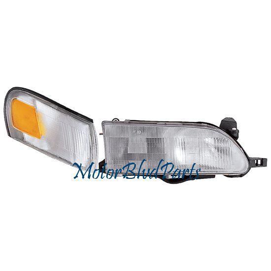 93-97 corolla headlamp headlight+signal passenger right