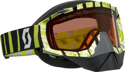 Scott hustle snocross goggle apek w/acs chrome lens 217784-2908015