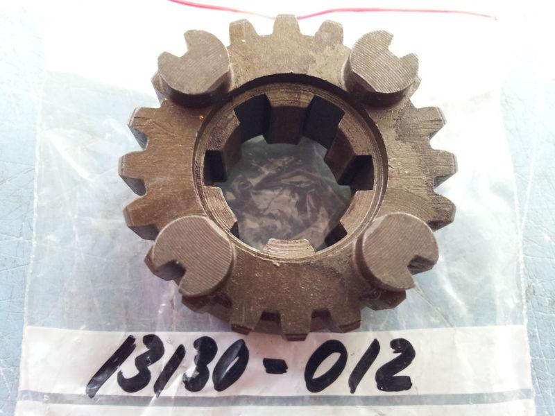 Kawasaki w2ss w2tt commander w1 w1ss 1966-1969 2nd drive gear 13130-012 nos