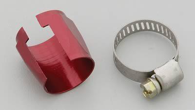 Russell 620190 hose clamp tube seal -10 an steel red cover .500" maximum dia