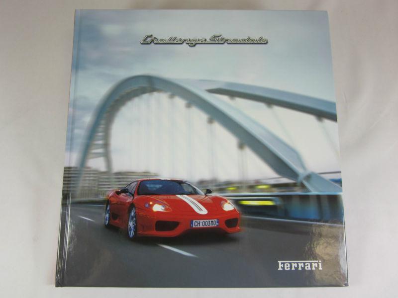 Ferrari 360 challenge stradale hardcover brochure rare brand new