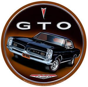 Nostalgic pontiac gto 12" tin sign firebird gto trans-am 