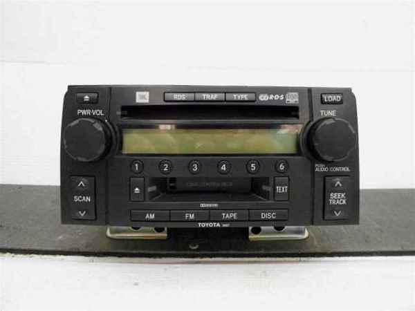 Toyota 4runner 4 runner 6 cd player radio 56827 oem lkq