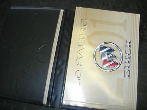 2001 lesabre   owners manual 