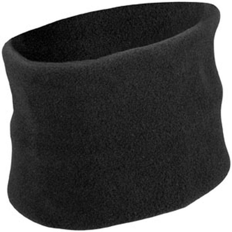 New schampa mini gaiter adult fleece neck warmer, black, osfm