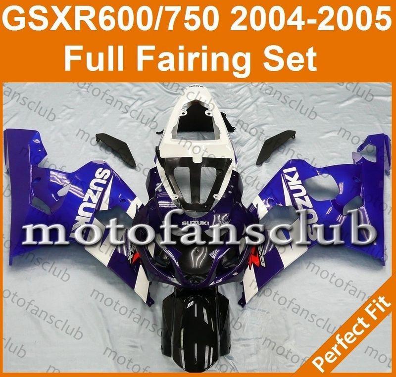 Fit suzuki gsxr 750 gsxr 750 04 05 gsx-r 2004 2005 fairing bodywork k4 #25 c