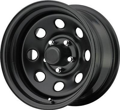 4 pro comp wheels series 97, 15x8 with 6 on 5.5 - flat black - 97-5883f
