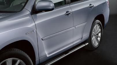 2008-2013 toyota highlander body side moldings