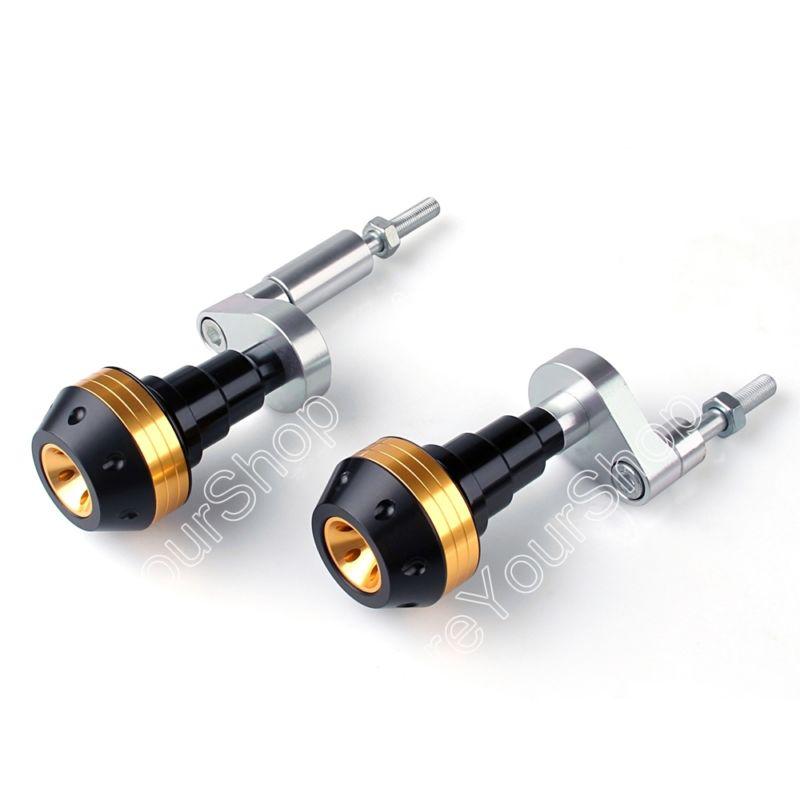 Frame sliders crash pads left right triumph tiger 800/xc 2011-2013 gold