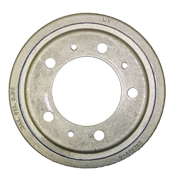 Brake drum (front or rear), 9" x 1-3/4", 53-67 cj3b, 52-71 m38a1, 55-65 cj5/cj6