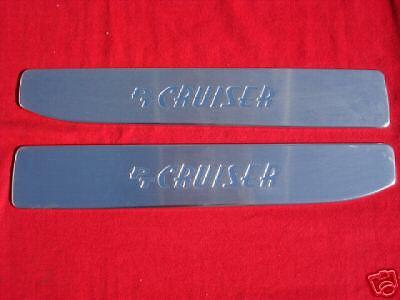 Chrysler pt cruiser stainless steel door sills, oem !