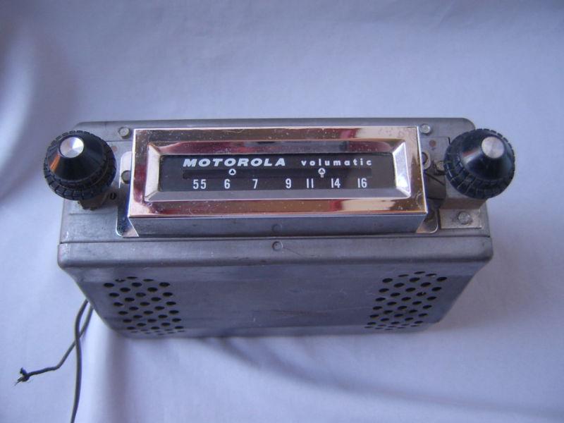 Vintage 1955 1956 chevrolet  motorola am car radio ctm6-42700