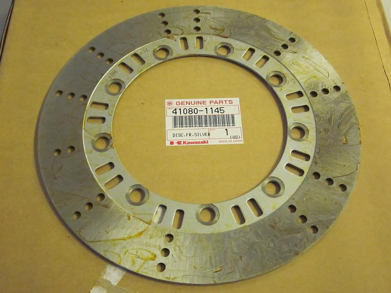 Kawasaki kl250 kl 250 d2-d15 85-98 brake disc 41080-1145 nos