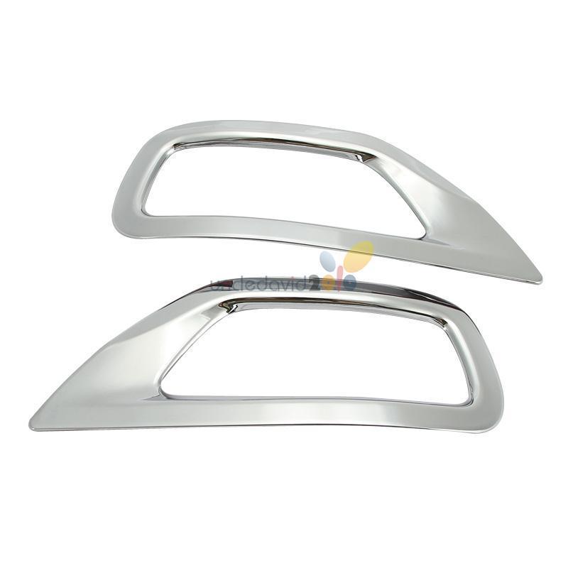 Chrome rear fog light lamp trim cover for jeep grand cherokee 2011 2012 2013