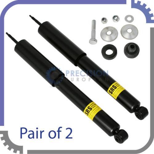 2pc rear shocks | 1994-2004 ford mustang | black non adjustable replacements