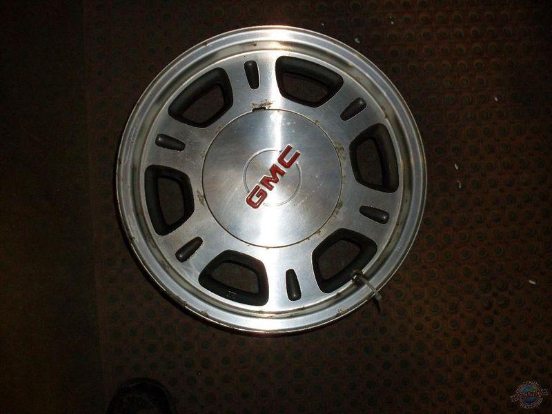 (1) wheel sierra 1500 pickup 1214167 99 00 01 02 alloy