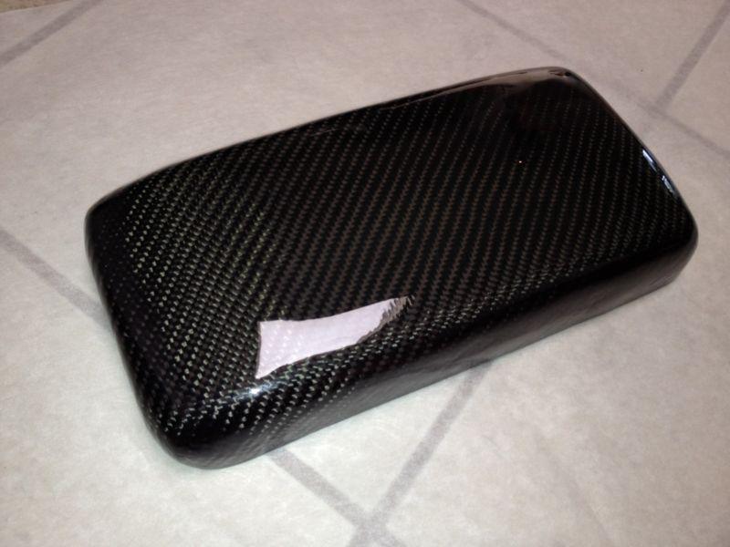 Pontiac g6 cfac carbon fiber kevlar hybrid console armrest lid cover  05 - 10