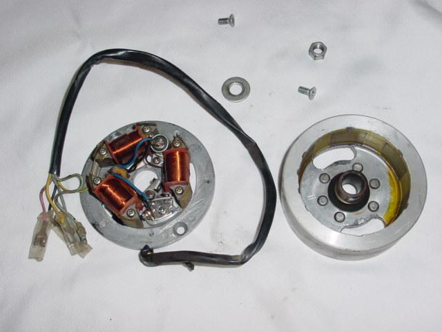 1974 kawasaki g5 stator magneto 21002-1055