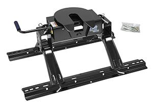 Reese pro series 15k fifth wheel hitch with rails - 5w